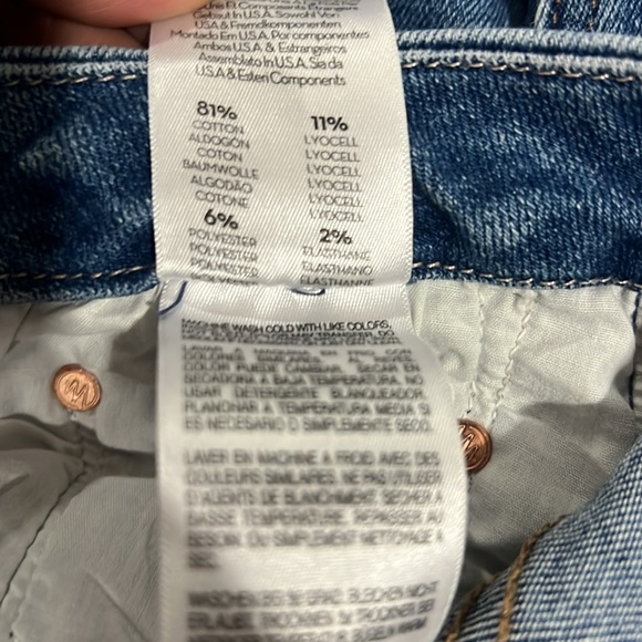 Mother jeans high waisted double looker hover 29 - Picture 5 of 7